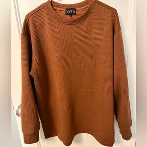 Women’s SSYS Camel Quilted Sweatshirt